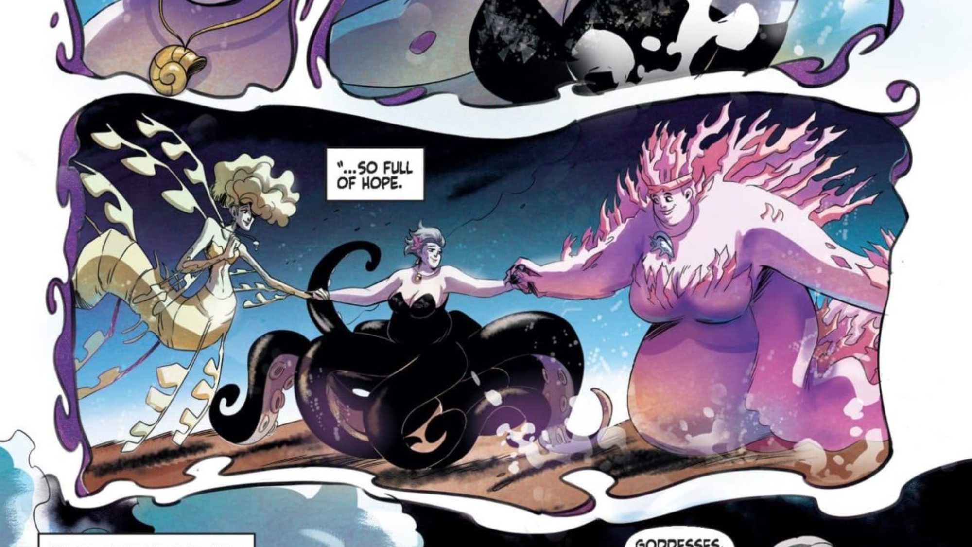 Disney Villains: Ursula #2 Preview: Underwater Thrones Up for Grabs