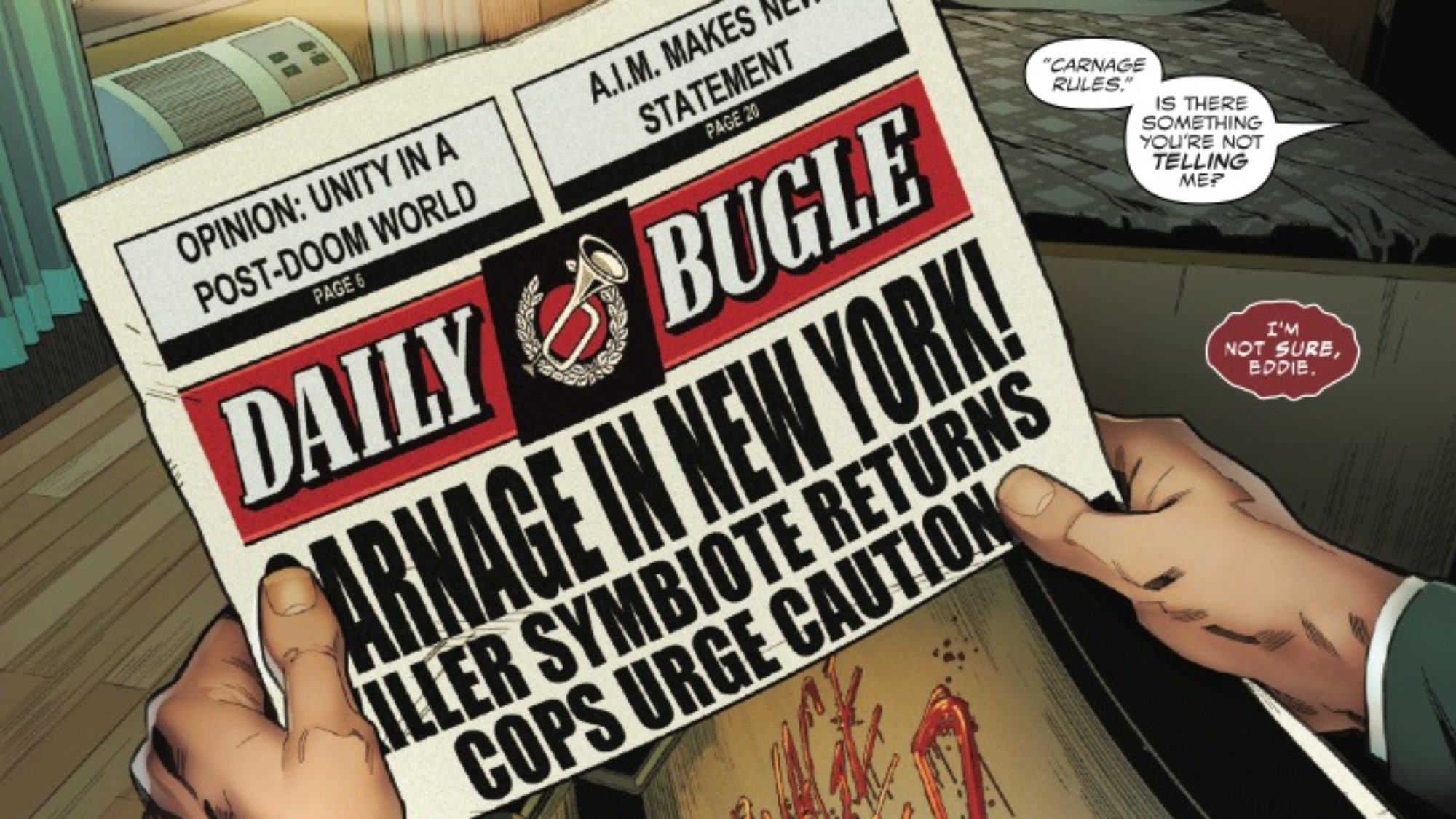 Eddie’s Back and He’s Got a Secret