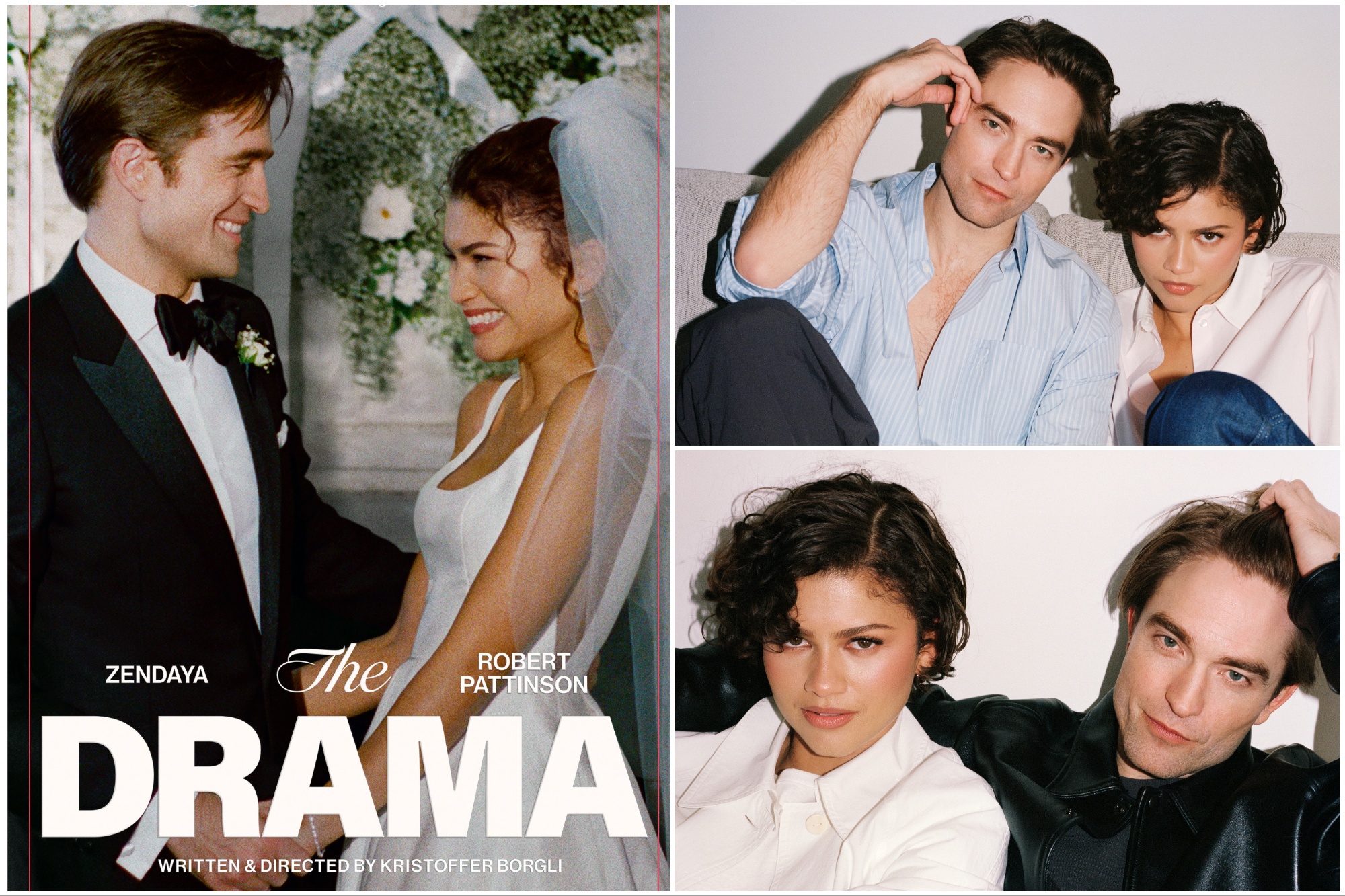 The Drama: Zendaya And Robert Pattinson Camera Test And A New Poster