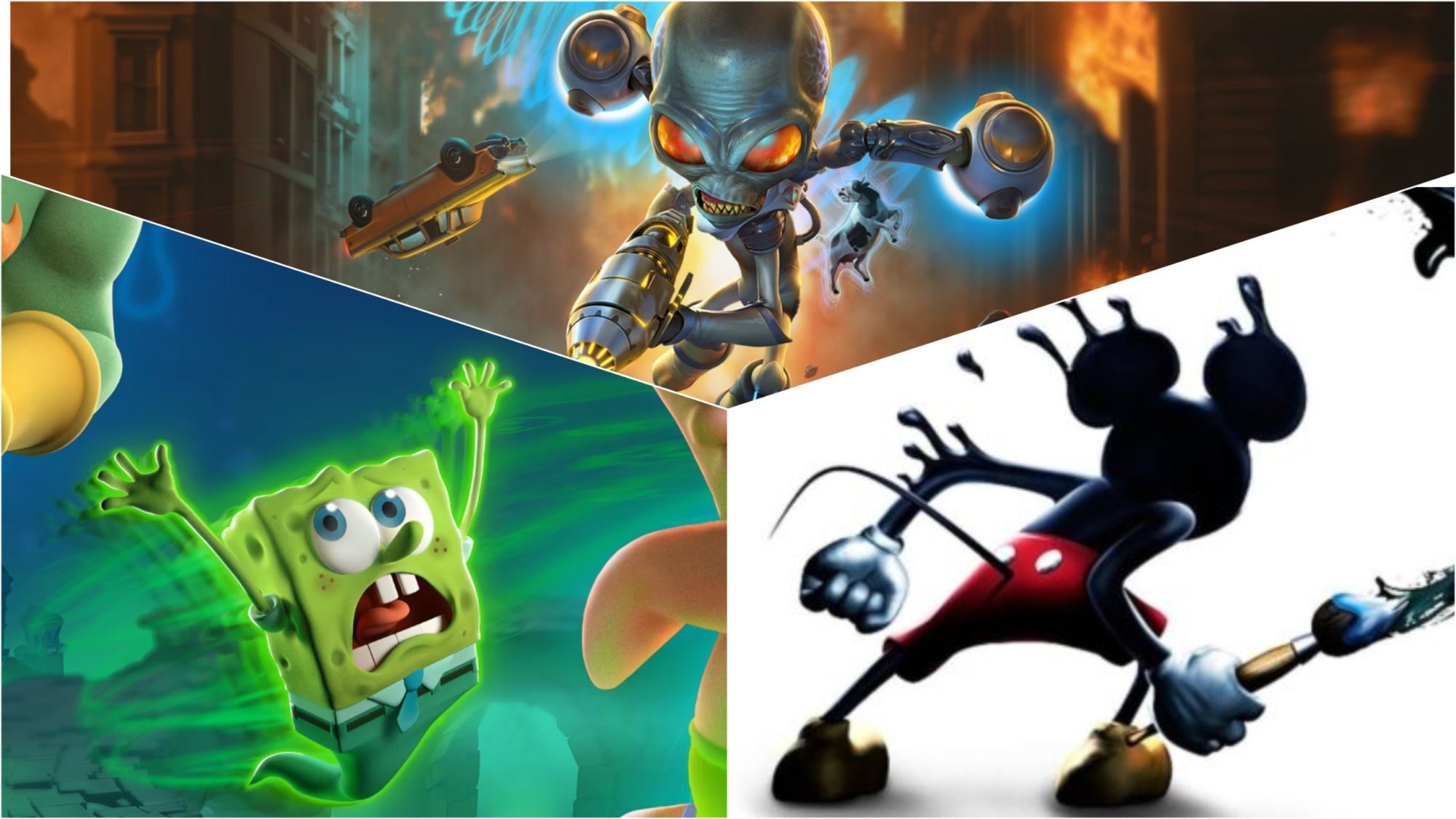 THQ Nordic Adds Epic Mickey, SpongeBob, &amp; More To Nintendo Switch 2