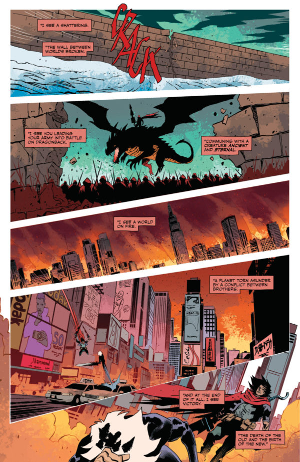 Interior preview page from Lost Fantasy #9