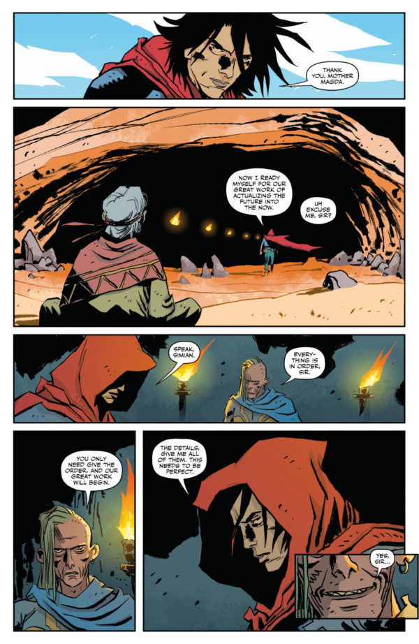 Interior preview page from Lost Fantasy #9