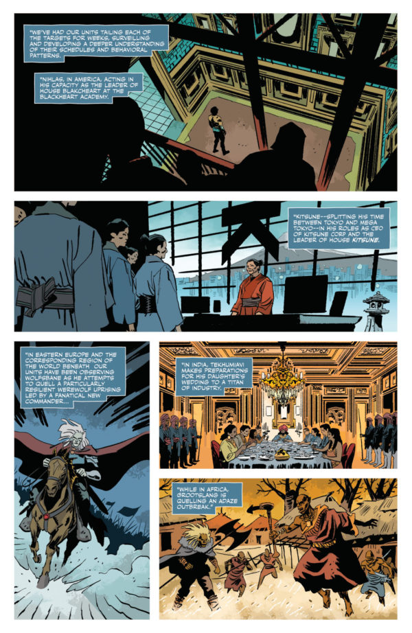 Interior preview page from Lost Fantasy #9