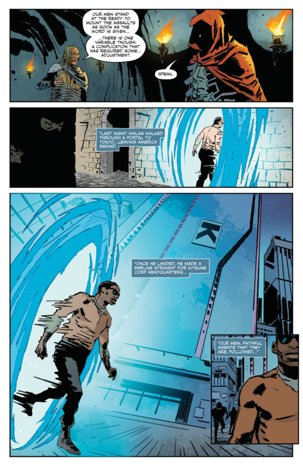 Interior preview page from Lost Fantasy #9