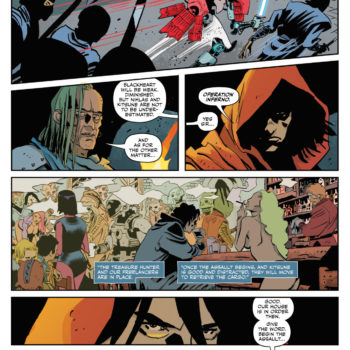 Interior preview page from Lost Fantasy #9