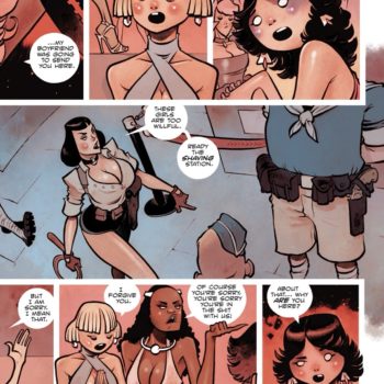 Interior preview page from Tigress Island #2