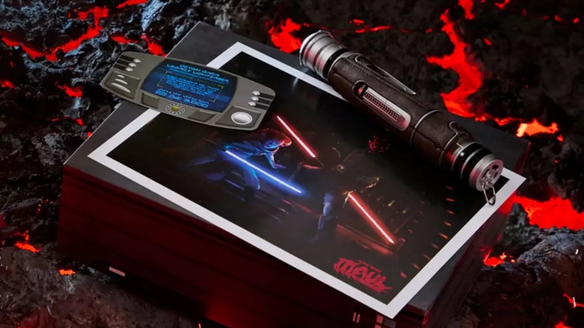 New Devon Izara Legacy Star Wars Lightsaber Arrives at Disney Parks