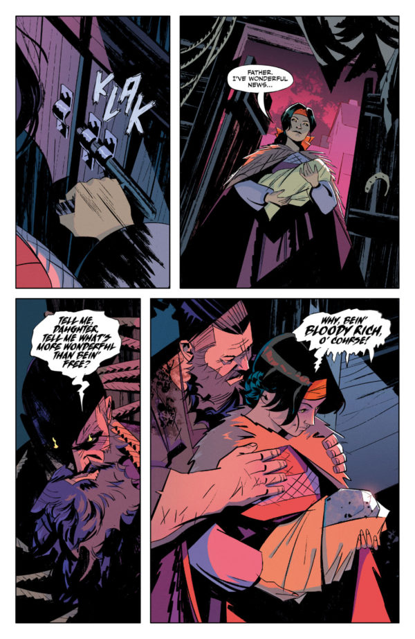 Interior preview page from THE WITCHER: BLOOD STONE #3 HASSAN OTSMANE-ELHAOU COVER