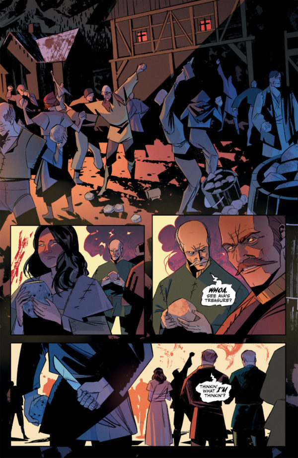 Interior preview page from THE WITCHER: BLOOD STONE #3 HASSAN OTSMANE-ELHAOU COVER