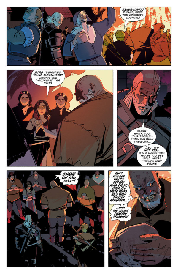 Interior preview page from THE WITCHER: BLOOD STONE #3 HASSAN OTSMANE-ELHAOU COVER