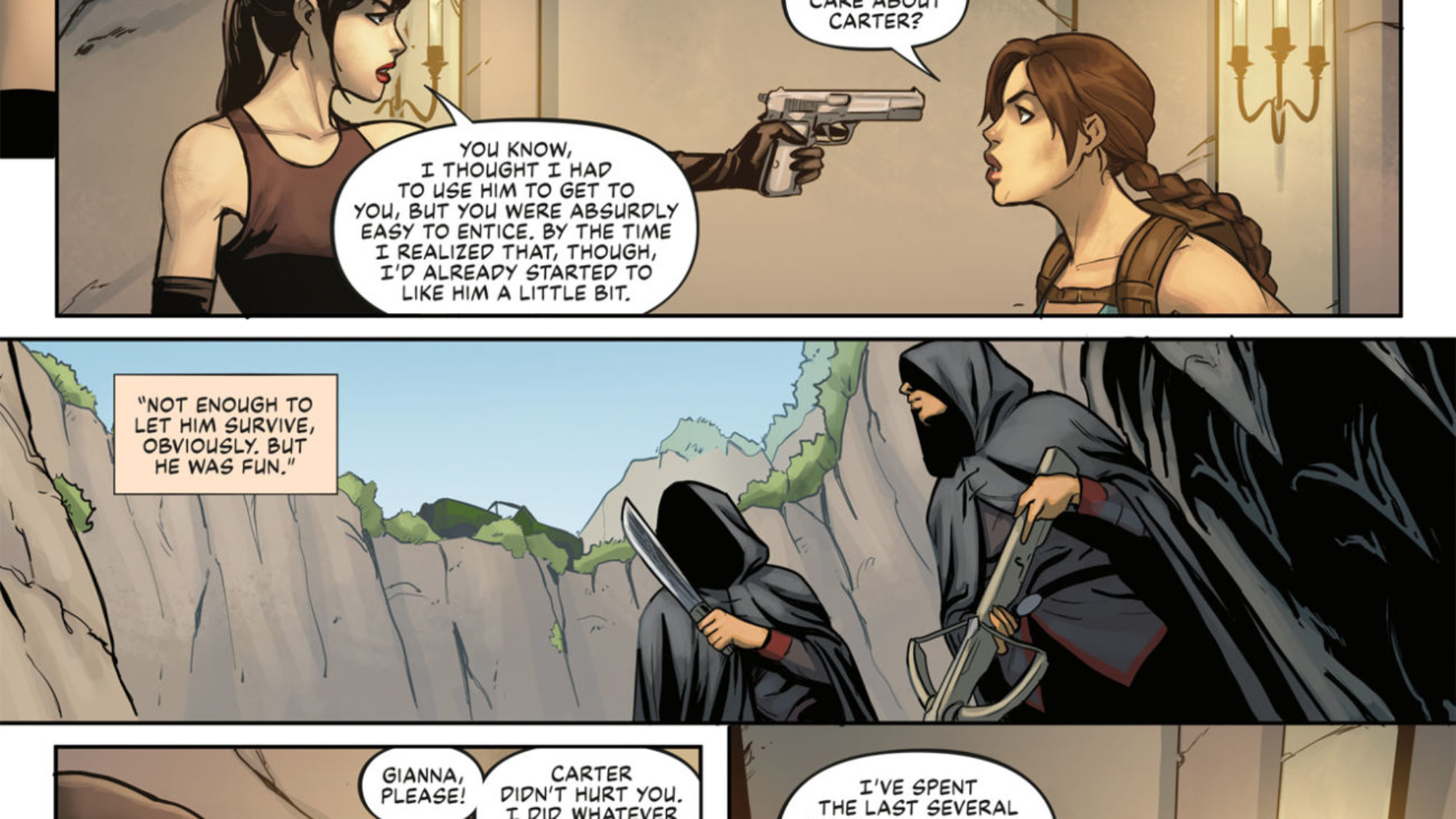 Tomb Raider: Sacred Artifacts #4 Preview: Lara's Final Boss Battle