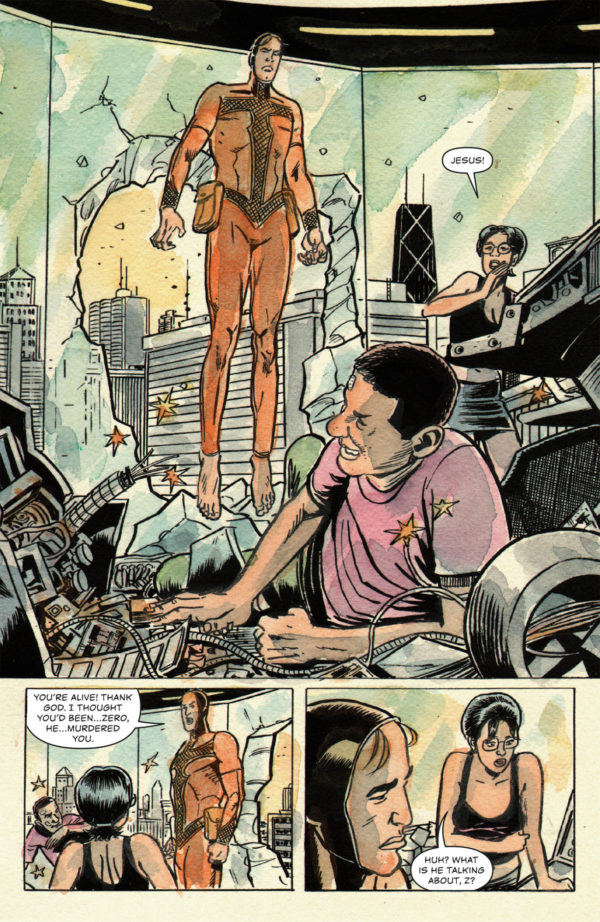 Interior preview page from KNIGHT CITY #3 JOSH REED COVER