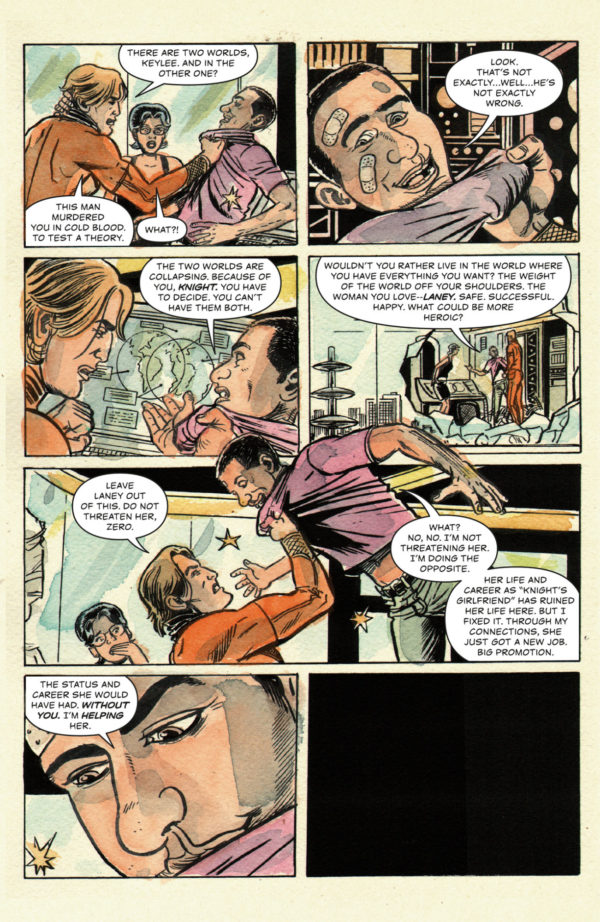 Interior preview page from KNIGHT CITY #3 JOSH REED COVER