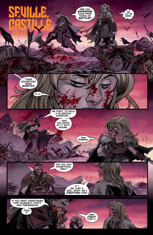 Interior preview page from KILL ALL IMMORTALS II #4 HASSAN OTSMANE-ELHAOU COVER