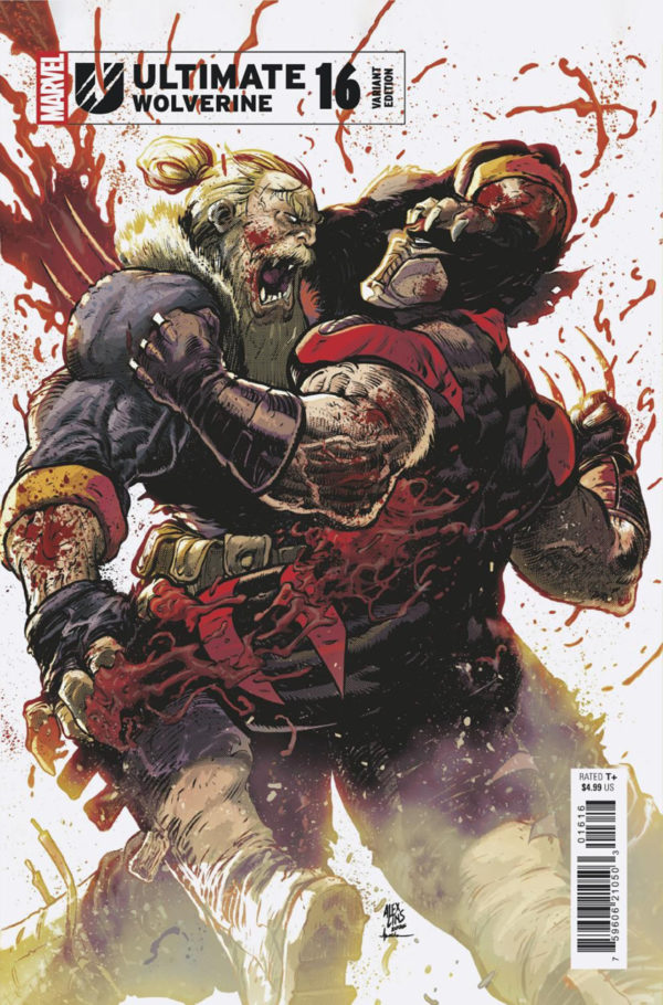 Cover image for ULTIMATE WOLVERINE #16 ALEX LINS VARIANT