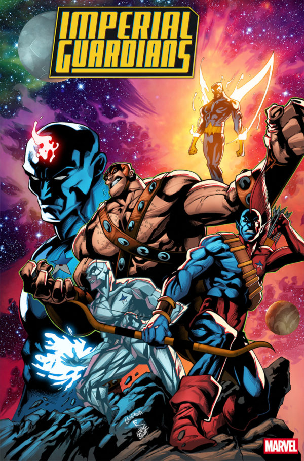Cover image for IMPERIAL GUARDIANS #2 CHRIS CAMPANA GUARDIANS 3000 VARIANT