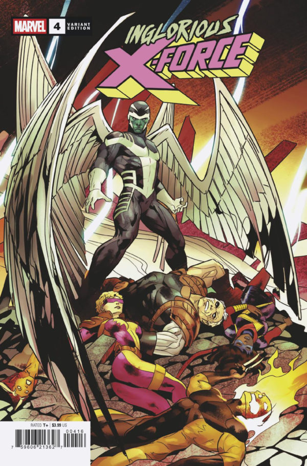 Cover image for INGLORIOUS X-FORCE #4 JAN BAZALDUA VARIANT
