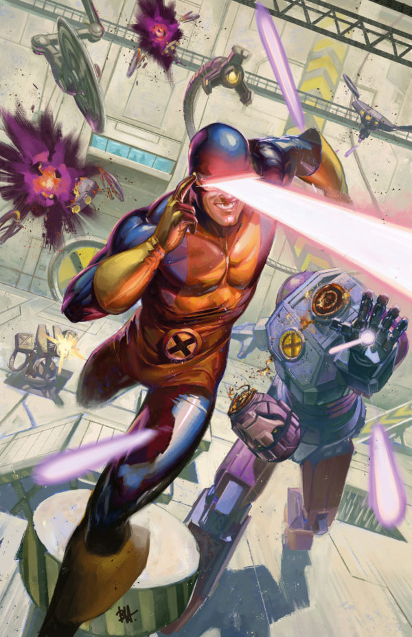 Cover image for CYCLOPS #3 BEN HARVEY CYCLOPS VIRGIN VARIANT