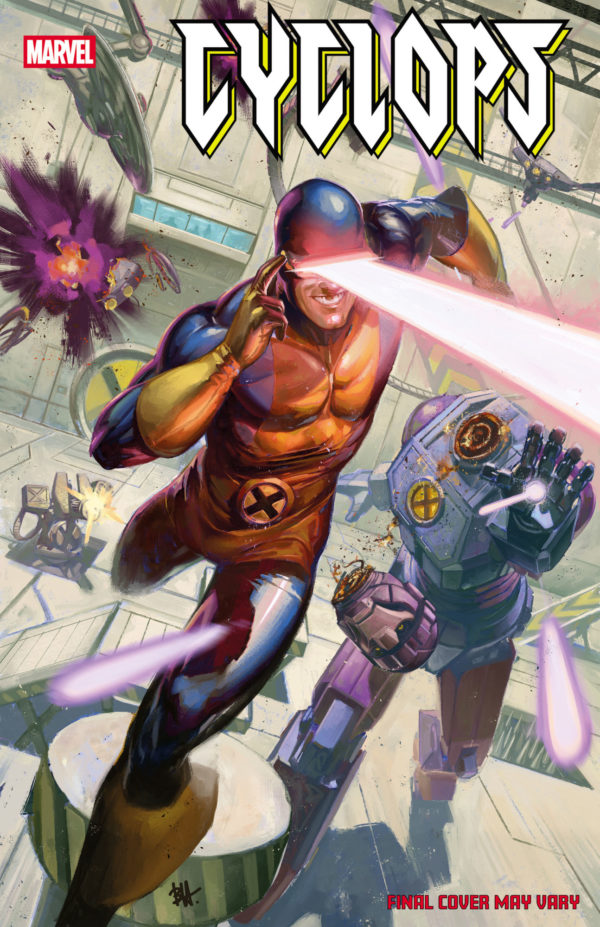 Cover image for CYCLOPS #3 BEN HARVEY CYCLOPS VARIANT