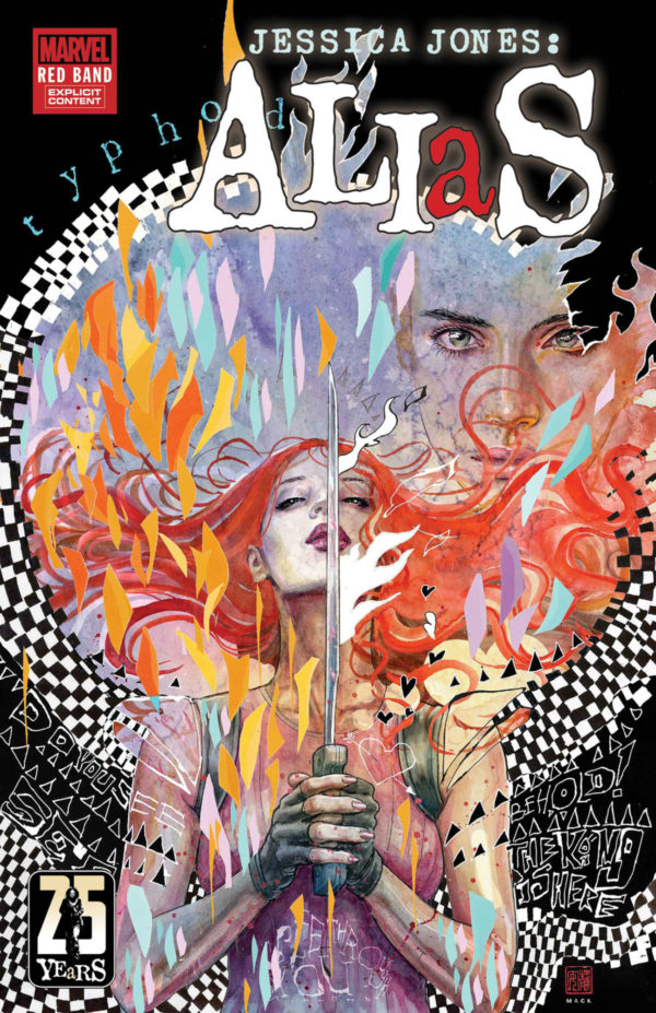 Cover image for ALIAS: RED BAND #2 DAVID MACK COVER