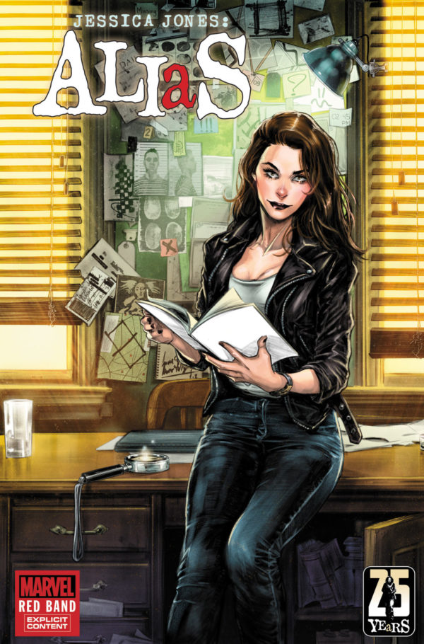 Cover image for ALIAS: RED BAND #2 JOELLE JONES MARVEL COMICS PRESENTS VARIANT [POLYBAGGED]