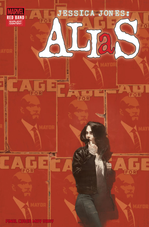 Cover image for ALIAS: RED BAND #2 MARC ASPINALL VARIANT [POLYBAGGED]