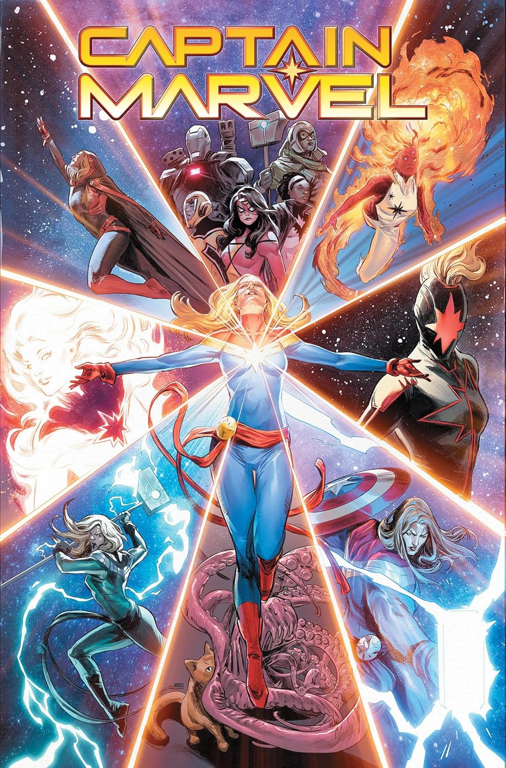 Kelly Thompson's Frustration With Captain Marvel Omnibus Name Changes