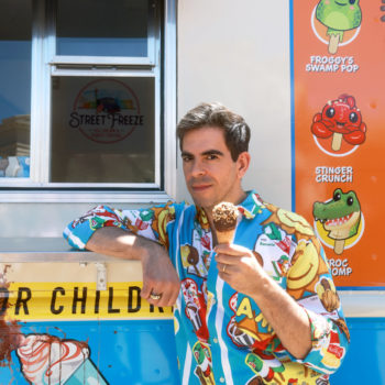 Eli Roth Hits CinemaCon To Hand Out Treats For Ice Cream Man