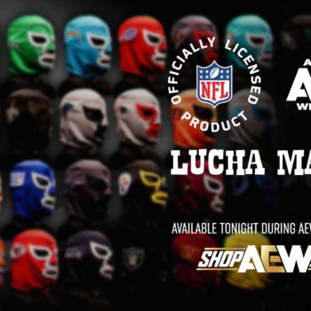 AEW Teams With The NFL For Team-Branded Lucha Masks