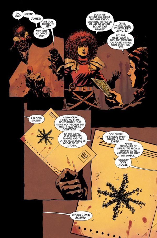 Interior preview page from ALIAS: RED BAND #2 DAVID MACK COVER