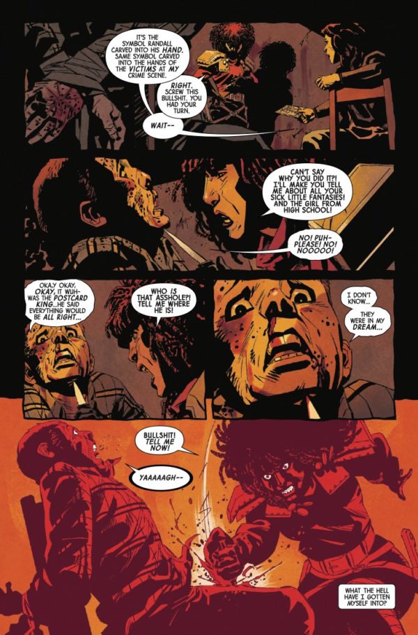 Interior preview page from ALIAS: RED BAND #2 DAVID MACK COVER