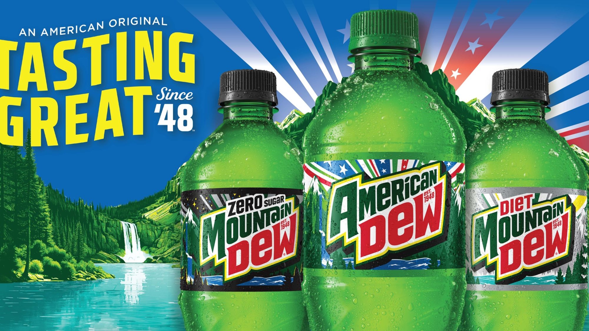 Mountain Dew Releases The New American Dew Campaign