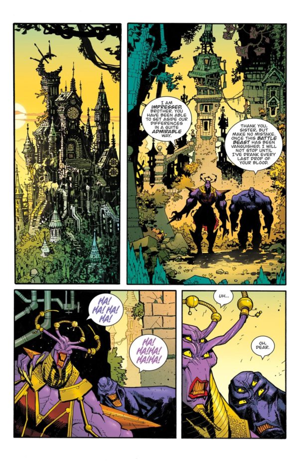 Interior preview page from Invincible Universe: Battle Beast #8