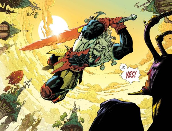 Interior preview page from Invincible Universe: Battle Beast #8