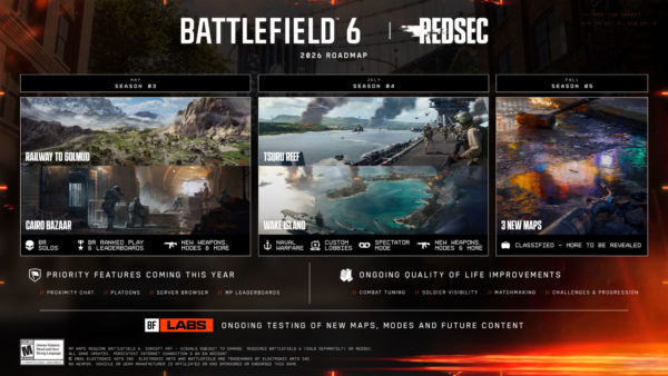 Battlefield 6 Reveals Roadmap Plans For Most Of 2026