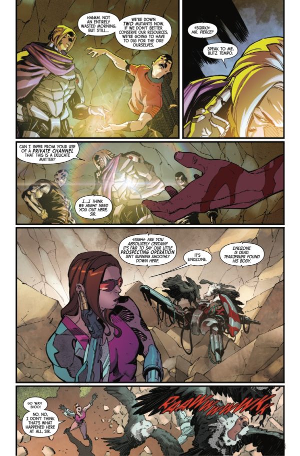 Interior preview page from CYCLOPS #3 FEDERICO VICENTINI COVER