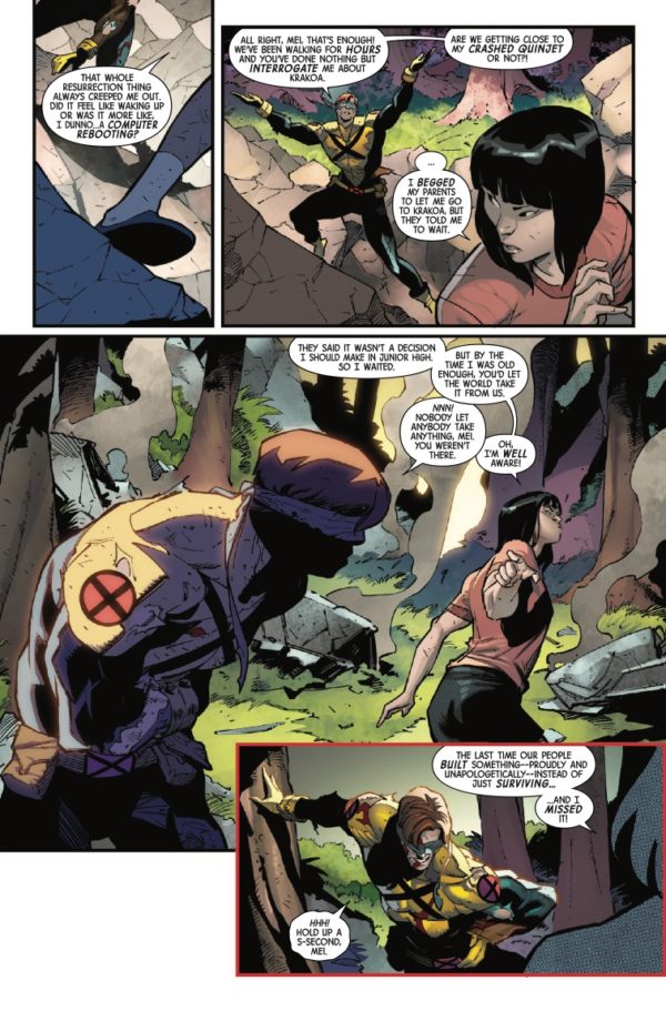 Interior preview page from CYCLOPS #3 FEDERICO VICENTINI COVER