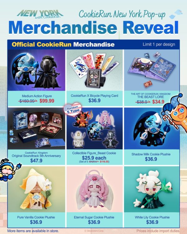 CookieRun Opens First-Ever U.S. Pop-Up Store in Times Square