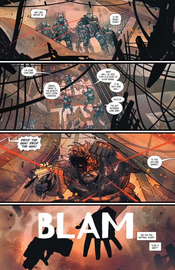 Interior preview page from Deathstroke the Terminator #2