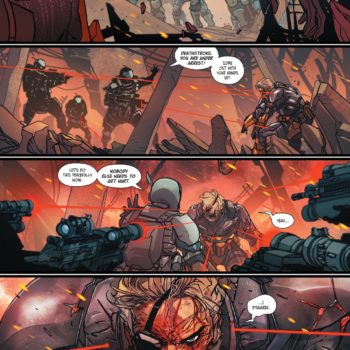 Interior preview page from Deathstroke the Terminator #2