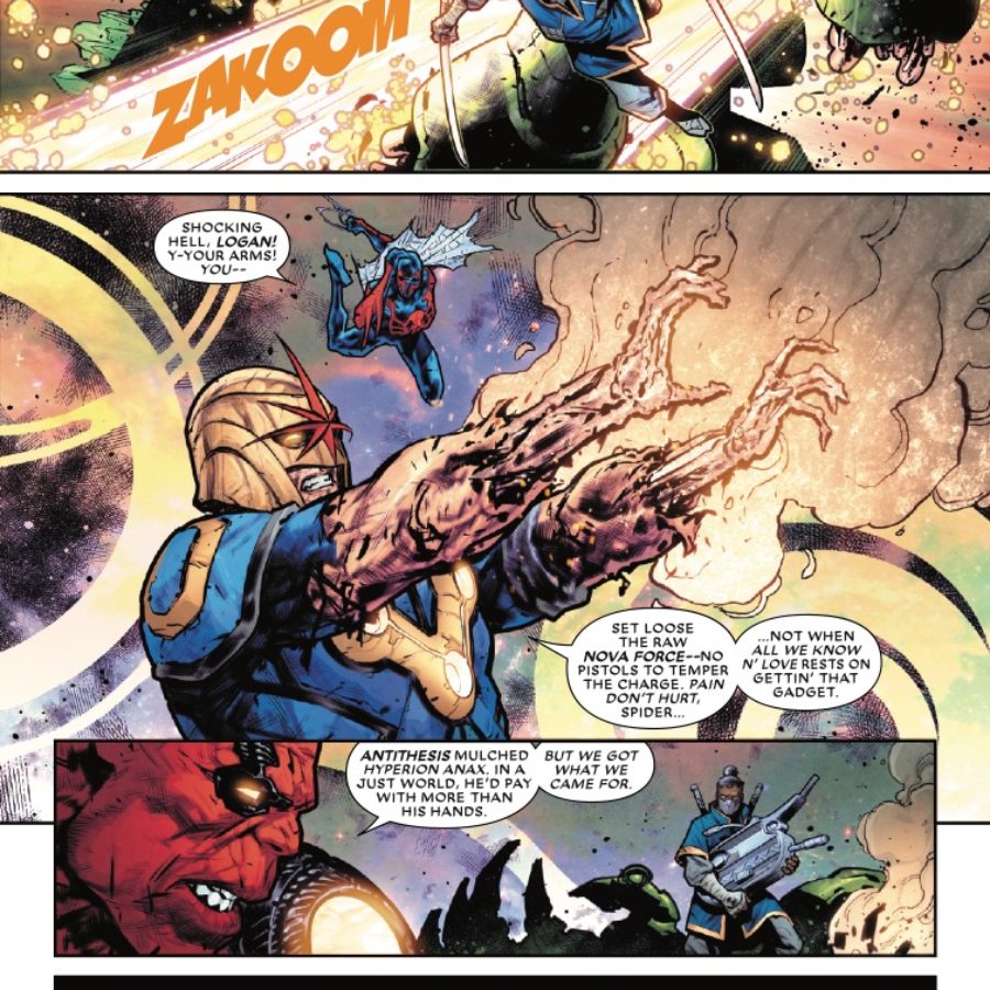 ya☆ The End 2099 #5 Preview: Nova 2099's Gamble in the Negative Zone