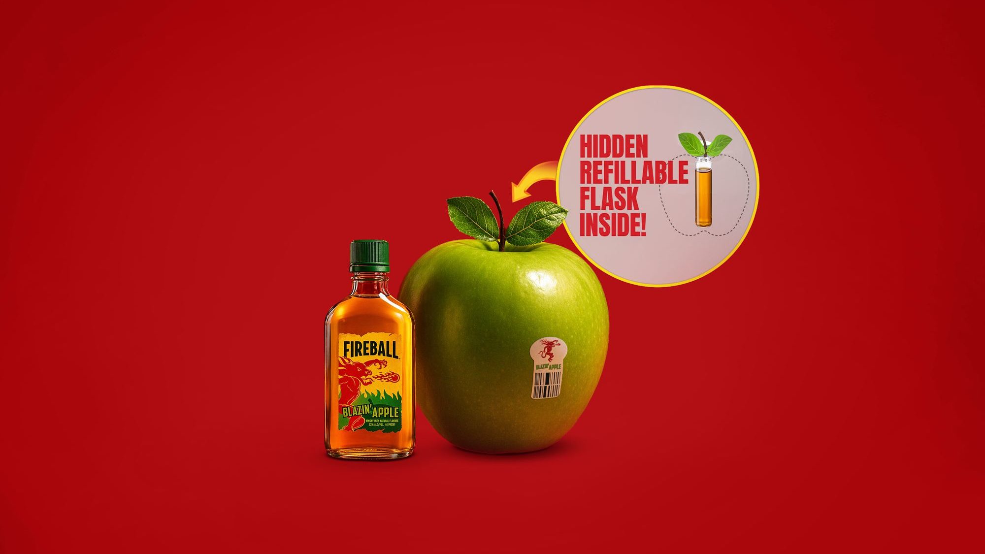 Fireball Celebrates Teacher Appreciation Week With An Apple Flask