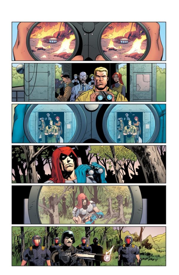 Interior preview page from GI Joe: A Real American Hero Sssilent Missions - Zartan #1