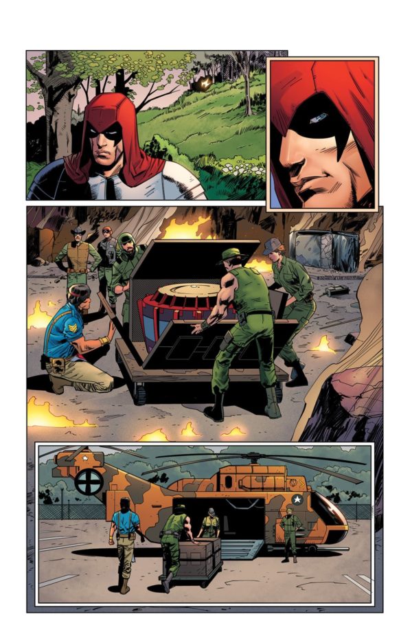 Interior preview page from GI Joe: A Real American Hero Sssilent Missions - Zartan #1