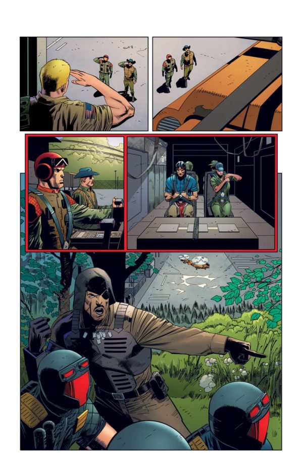 Interior preview page from GI Joe: A Real American Hero Sssilent Missions - Zartan #1