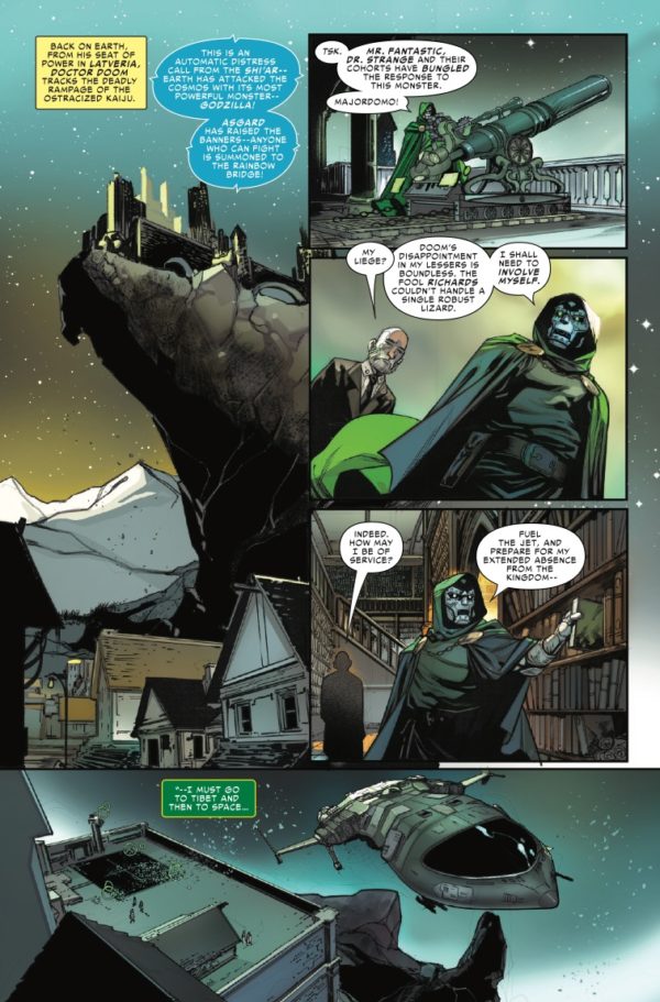 Interior preview page from GODZILLA: INFINITY ROAR #3 KEN LASHLEY COVER