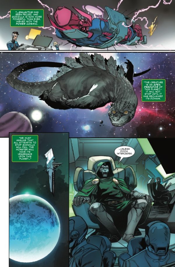 Interior preview page from GODZILLA: INFINITY ROAR #3 KEN LASHLEY COVER