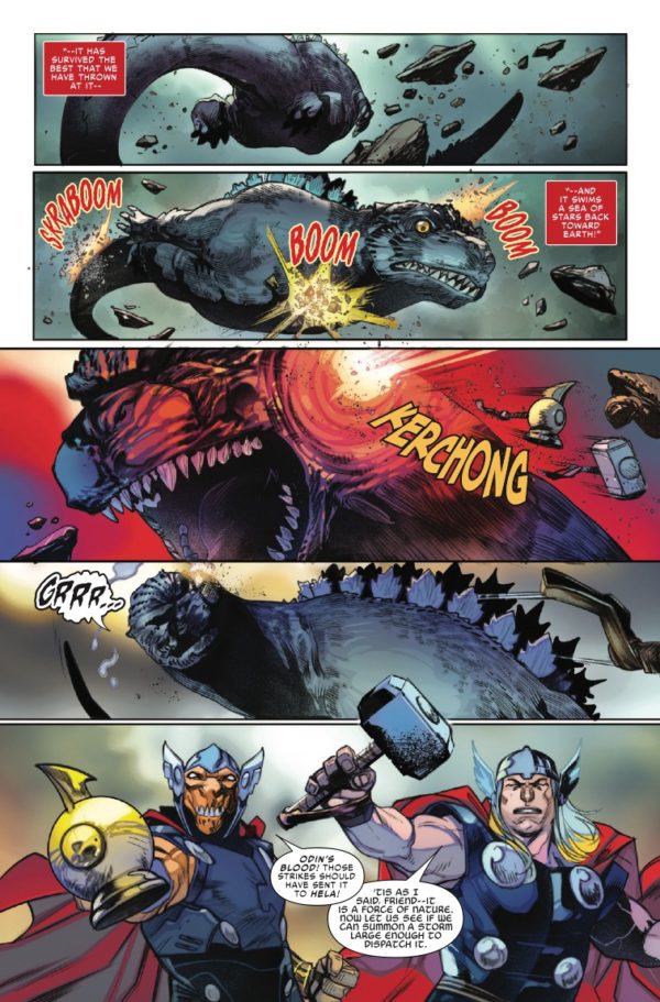 Interior preview page from GODZILLA: INFINITY ROAR #3 KEN LASHLEY COVER