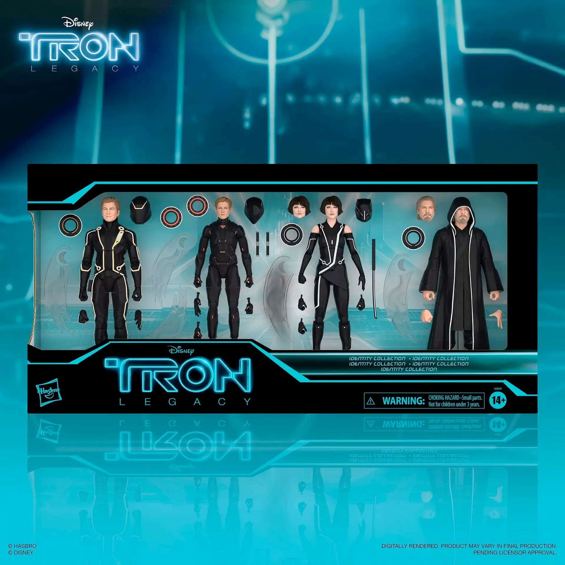Return to the Grid with Hasbro's New Tron: Legacy Identity Collection