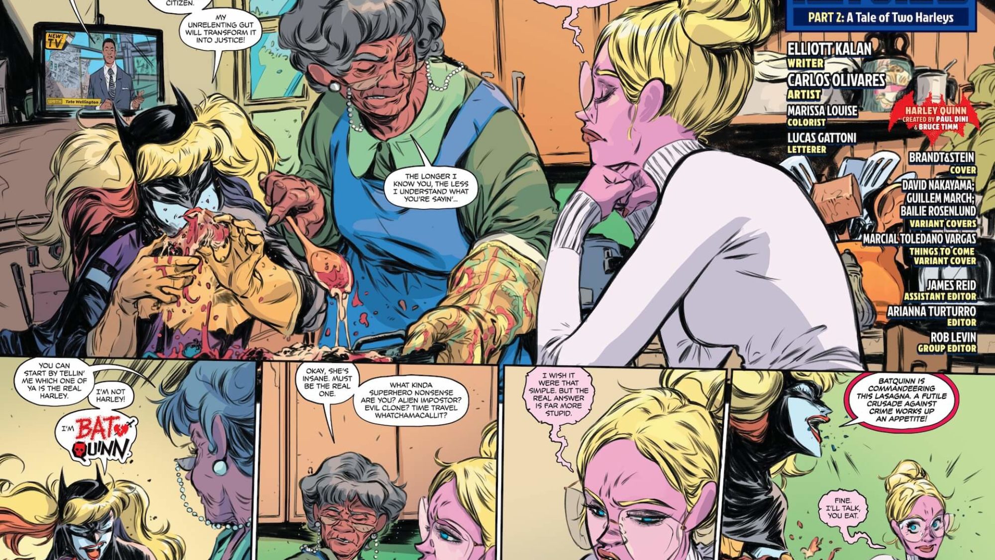 Harley Quinn #61 Preview: Double Trouble, Double the Insanity